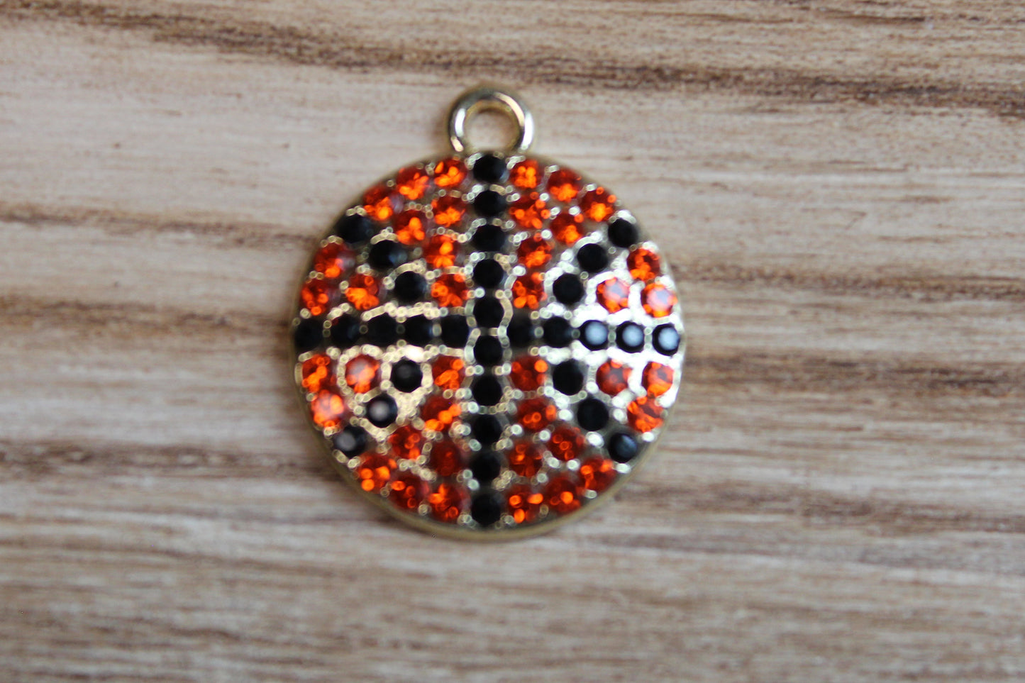 Sparkle Basketball Charm