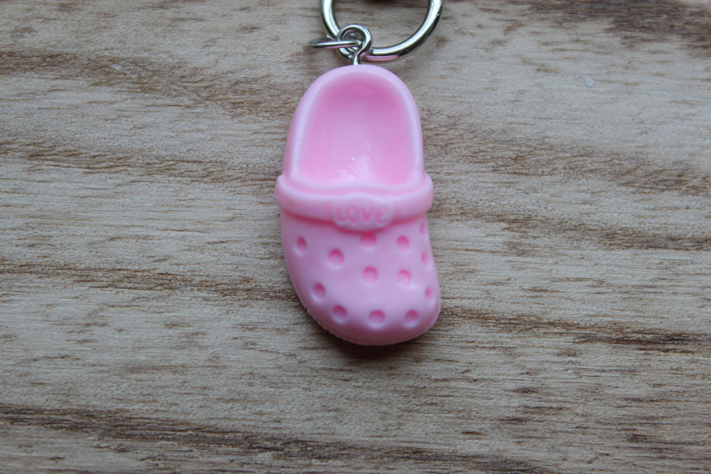 Baby Pink Croc Charm