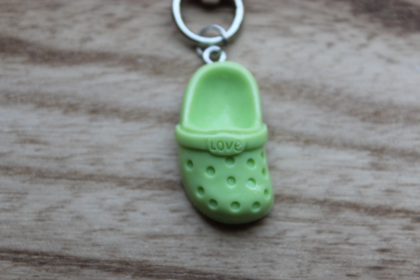 Lime Green Croc Charm