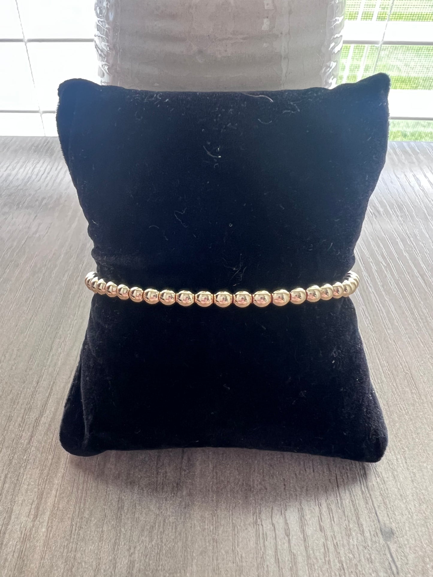 14k Gold Plated Single Bracelet