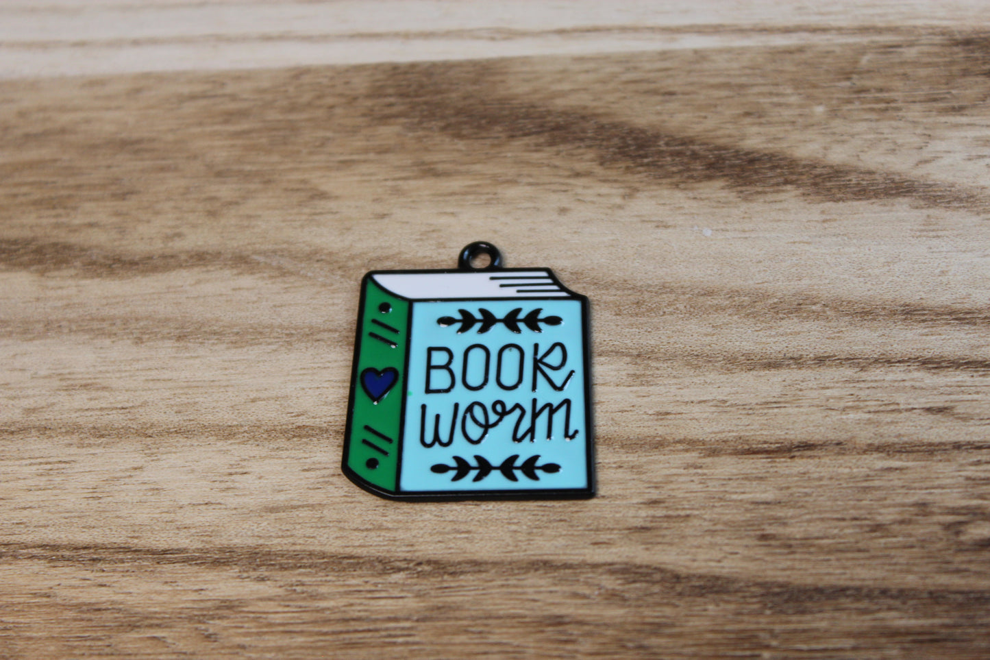 Book Worm Charm