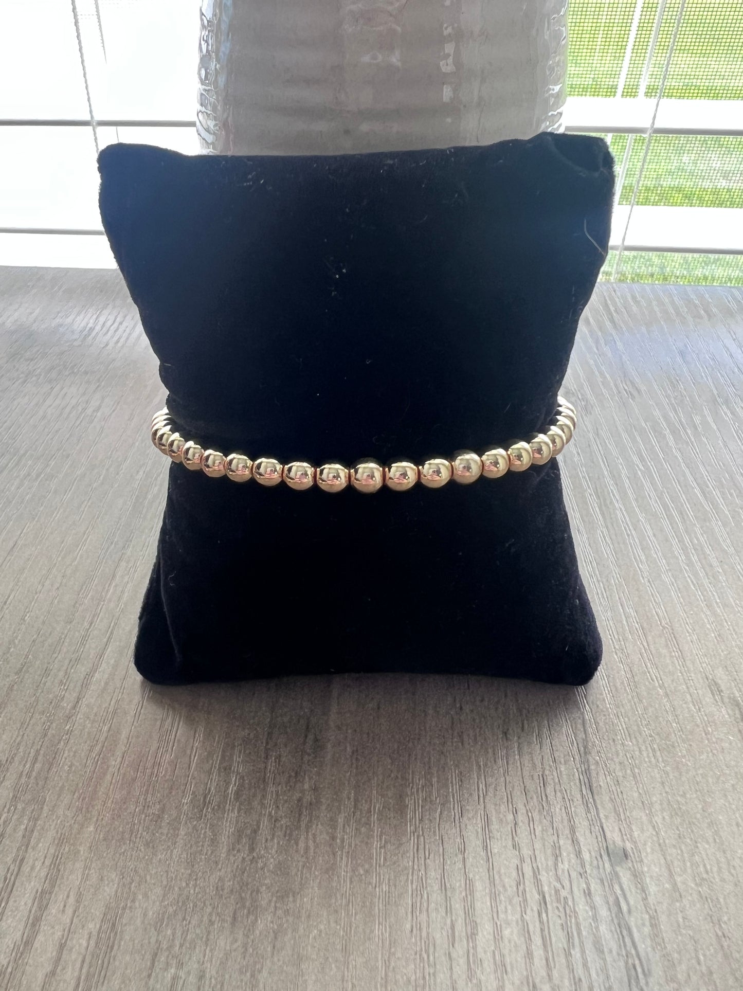 14k Gold Plated Single Bracelet