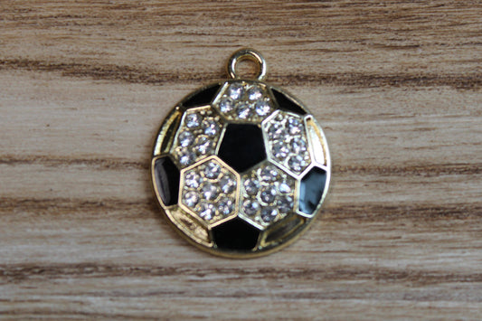Sparkle Soccer Charm