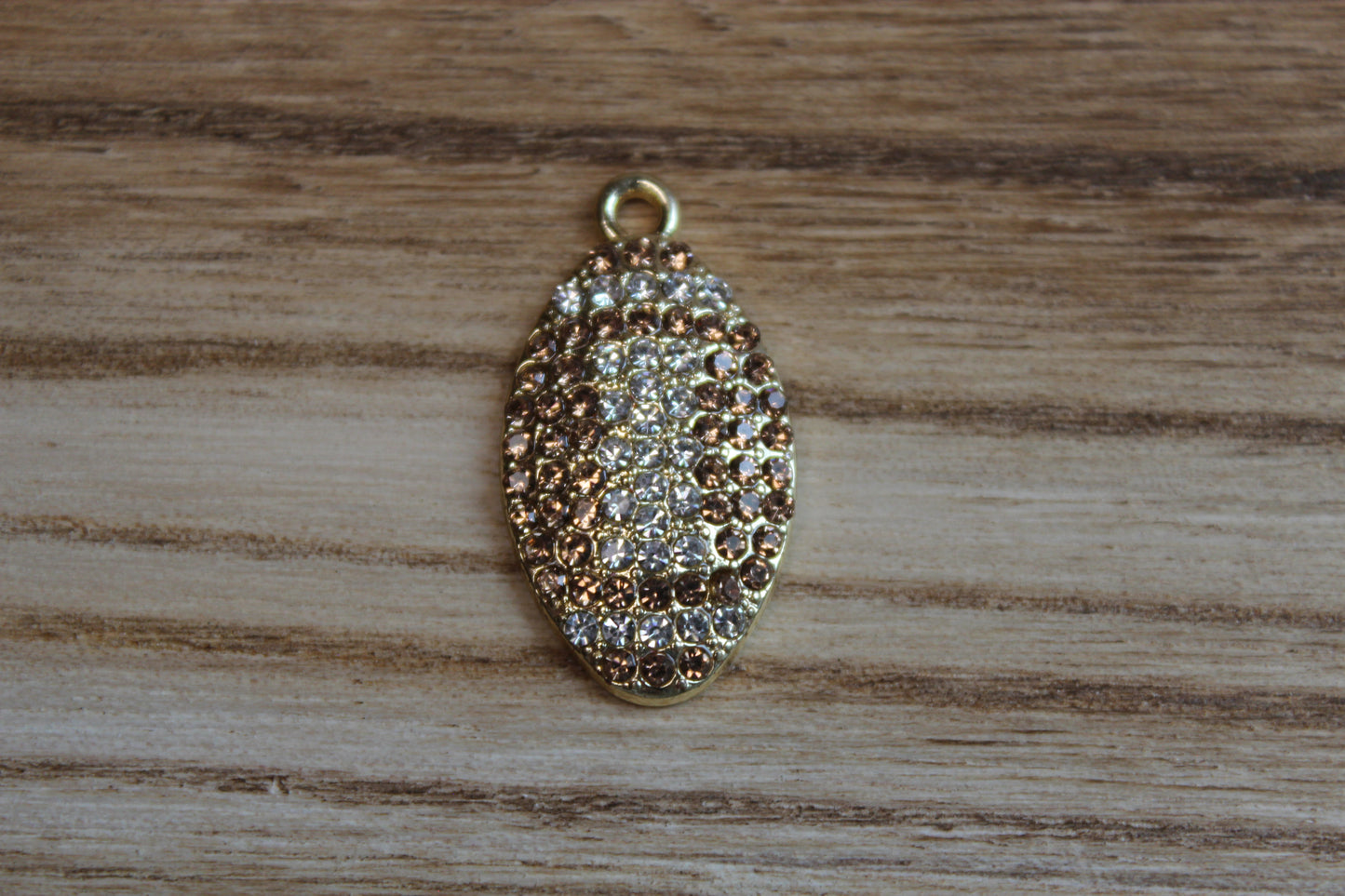 Sparkle Football Charm