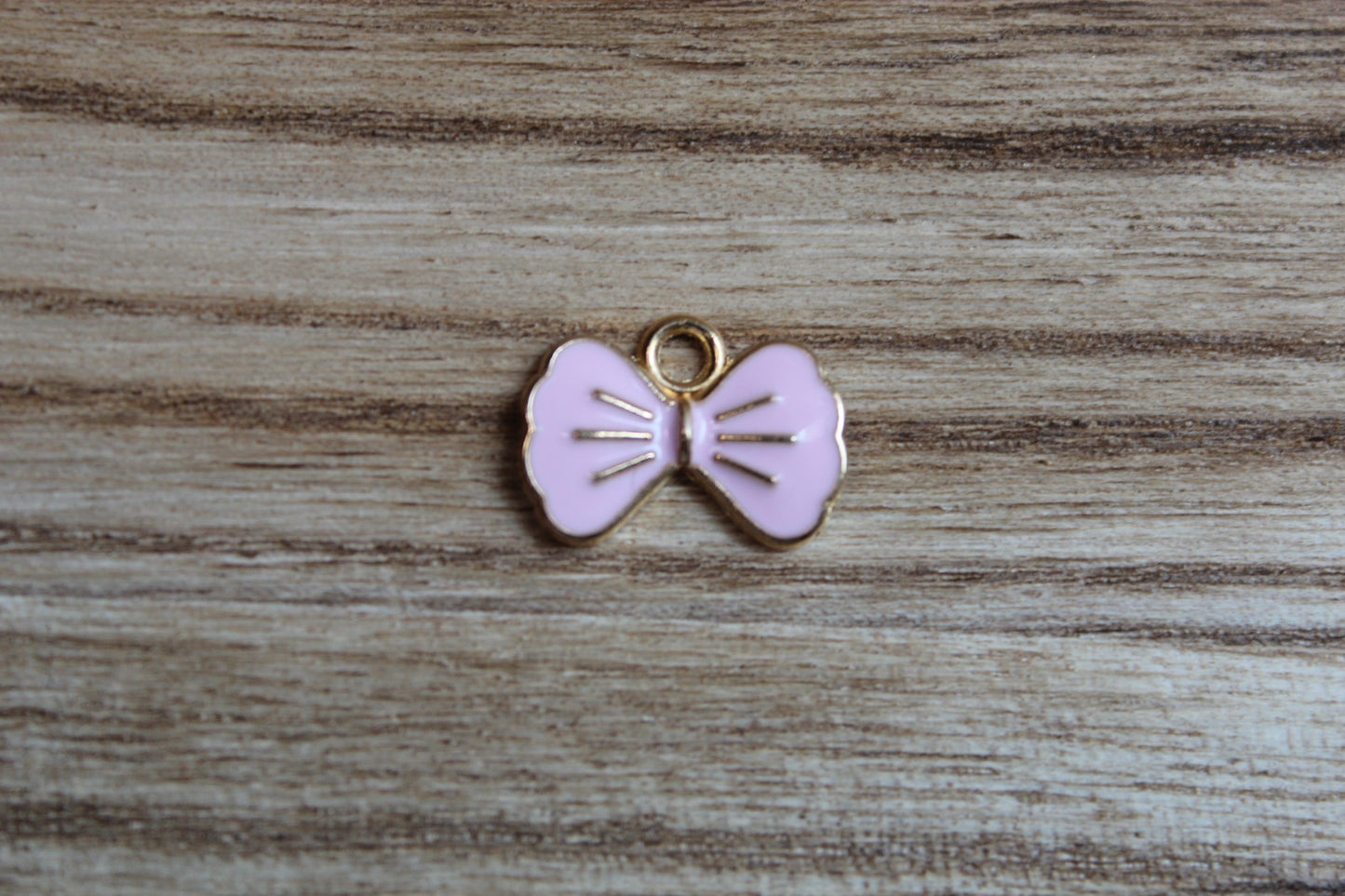 Light Pink Bow Charm Option #3