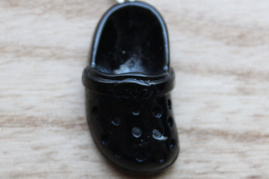 Black Croc Charm