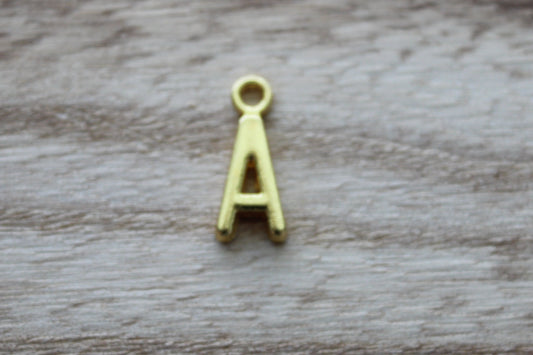 Gold Initial Charm