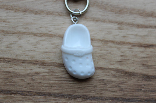 White Croc Charm